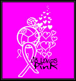 volleyball loves pink breast cancer volleyball design 4034