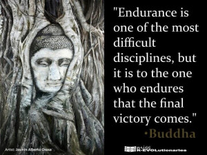 Endurance Quote - Buddha