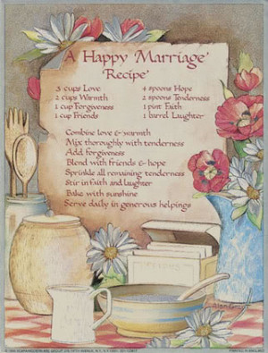 marriage recipe