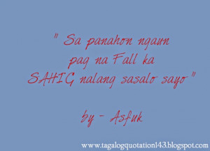 Tagalog Banat Quotes