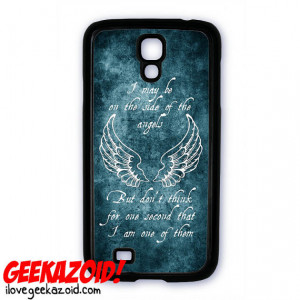 On the Side of the Angels - Sherlock Quote Cell Phone Case for iPhone ...