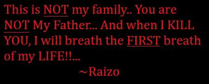 NINJA ASSASSIN: Raizo Quote 3 by Princess-Kraehe