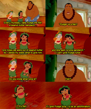 Sad Lilo And Stitch Quotes