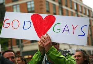 For people who hate gays because the Bible tells you so. You are wrong ...