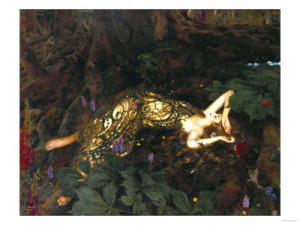 Titania Sleeps; a Midsummer Night's Dream by Frank Wright Bourdillon ...