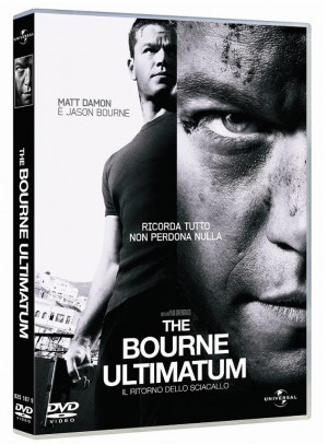 dvd The Bourne Ultimatum Il ritorno dello sciacallo Recensione