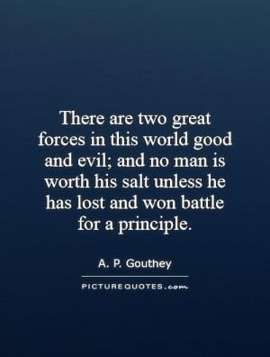 Principles Quotes A P Gouthey Quotes
