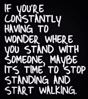 Where You Stand Quote