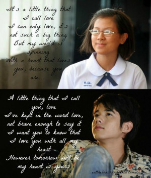 ... Called Love #first love #thailand #Thai Movies #quotes #wan thanakrit