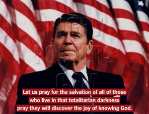 Ronald Reagan Prayer Poster