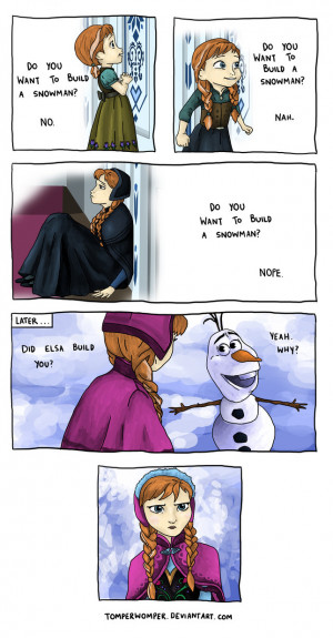 funny-picture-comics-elsa-snowman-frozen