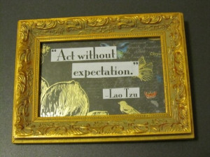 DIY: Framed Quotes or Sayings