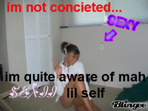 This Conceited Picture Was Created Using The Blingee Free Online