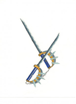 Sword with Spike Knuckles