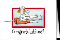 Nurse, Graduation, Congratulations card - Product #835816