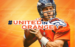 Denver Broncos United In Orange Desktop Background by yt458