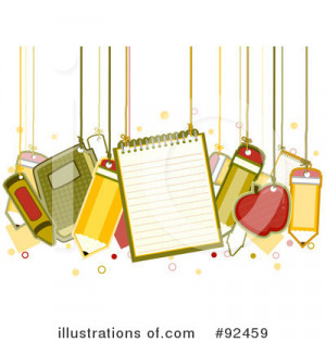Spiral Notebook Clipart Image