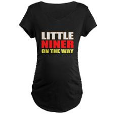Maternity football niner Maternity T-Shirt for