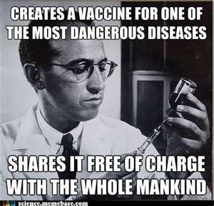 Jonas Salk Polio Vaccine