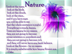beautiful nature quotes and sayings