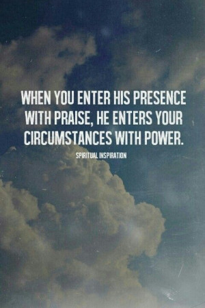 Praise him in the storm