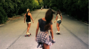 Skateboarding Girls