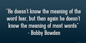 21 Notable Bobby Bowden Quotes