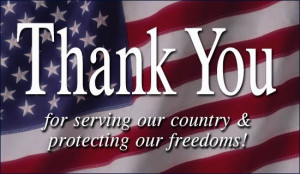 Veterans Day. Thank you for our freedom, Veterans! God bless you!