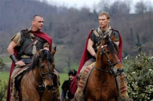 from HBO's Rome - Titus Pullo, legionary, and Lucius Vorenus ...