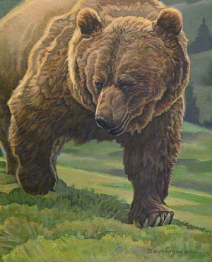 Grizzly Bear Art