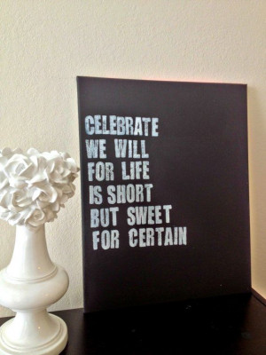 16x20 Quote on Canvas - 
