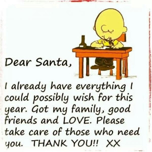 Charlie brown quotes, funny, cartoon, sayings, dear santa