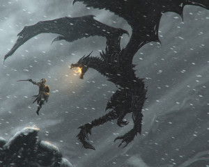 Elder Scrolls V Skyrim Dragons