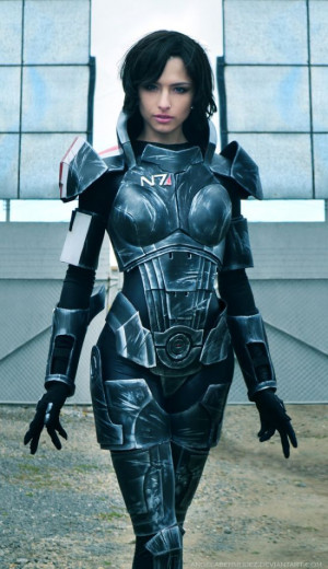 Amazing Mass Effect Female Shepard Cosplay