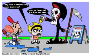 Grim Adventures of Billy and Mandy by ajhockham