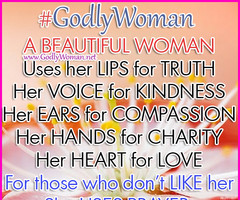 Godly Woman uses her heart for love | Godly Woman Inspiration