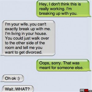 ... the funniest, yet mean breakup texts by the boys & men of our world