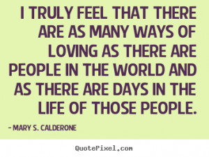 good love quotes from mary s calderone make your own love quote image