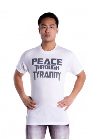 Decepticon Quote Unisex Tee - “Peace Through Tyranny” – PRE ...
