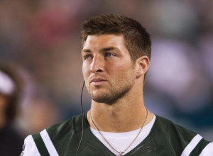 New York Jets quarterback Tim Tebow says he doesn't listen to talk ...