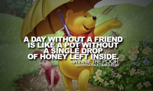 poy with no honey winnie the pooh picture quote