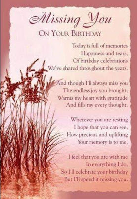 poems quotes and sayings related to birthday in heaven poems