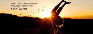 New Beginning Quotes Start again