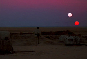 Mark Hamill as Luke Skywalker in Star Wars - Episode IV (1977)