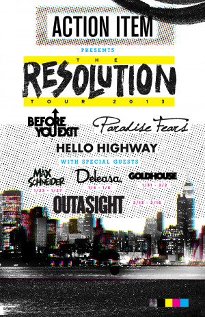 alongside Before You Exit, Hello Highway, Deleasa, Max Schneider ...