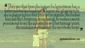 ... That From The Instant He Lays Eyes On Her A Father Adores His Daughter
