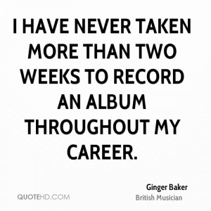 Ginger Baker Quote