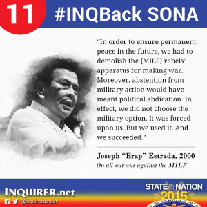 INQBack: Memorable quotes during past State of the Nation Addresses