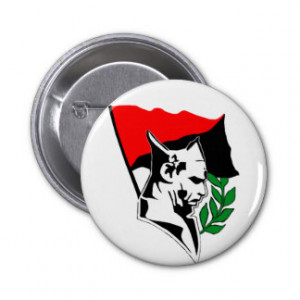 Durruti - Anarchy flag Button