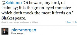 Piers Morgan in Twitter row with 'rival' U.S. news anchor as he ...